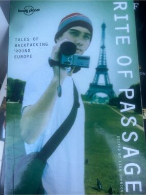 Lonely Planet "Rite of Passage" Travel Book - Green Cover